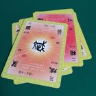 Plastic Custom Playing Cards CMYK Color Printing , Oracle Learning Card In Chinese Culture
