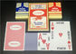 PVC Plastic Casino Playing Cards , Customized Deck of Playing Cards