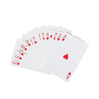 Free Sample Custom Design 280gsm Blue Core Playing Card with Box Poker Deck for Party Wholesale