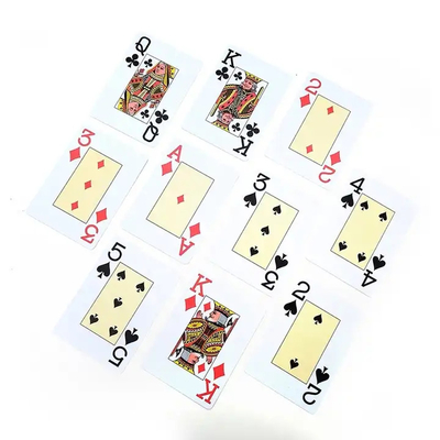 Waterproof PVC Poker Playing Cards High Quality Board Game Card With Box For Casino Adults Factory Direct Sale